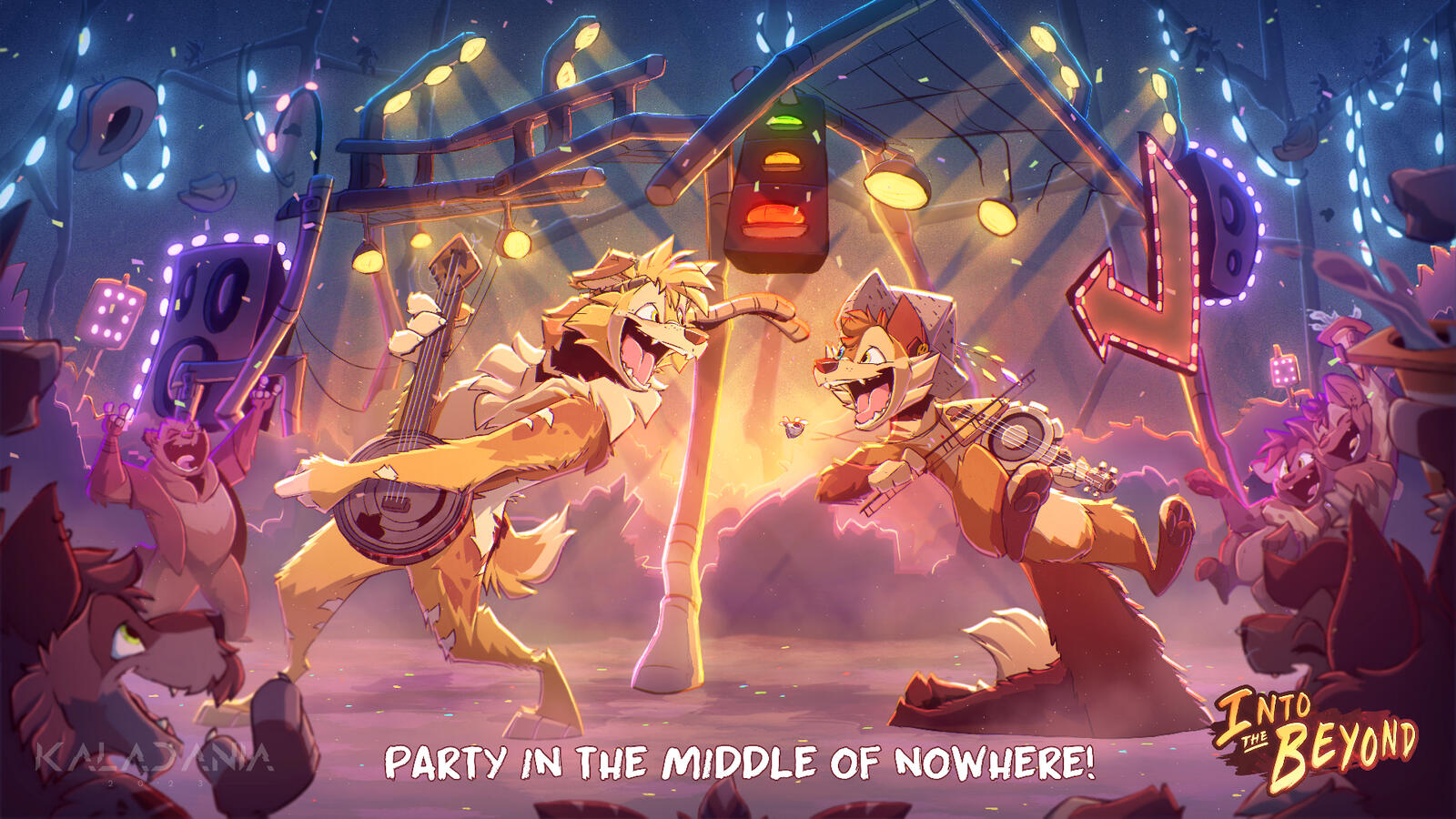 Poster Illustration for my graphic novel - 'Into the Beyond'